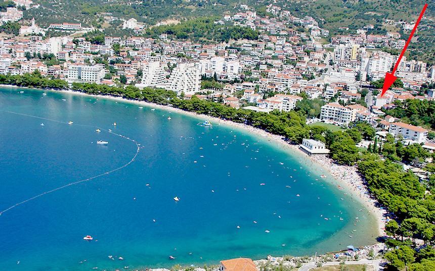 Central Beach Apartment Makarska Zimmer foto